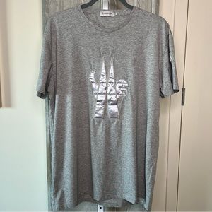 Moncler Logo T-Shirt - Gray - Men’s - Size 3x